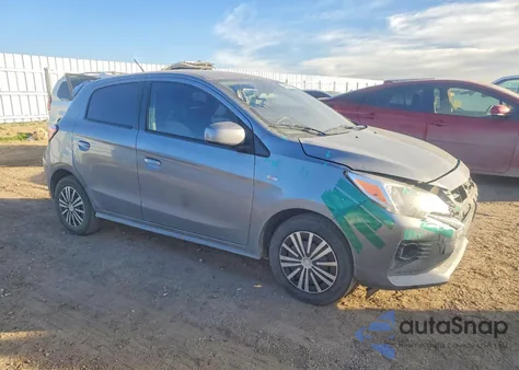 2021 Mitsubishi Mirage Es из США, поврежденный, VIN ML32AUHJ3MH013832